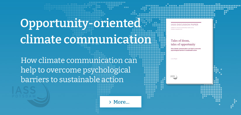 New COBENEFITS Paper: Opportunity-oriented climate communication